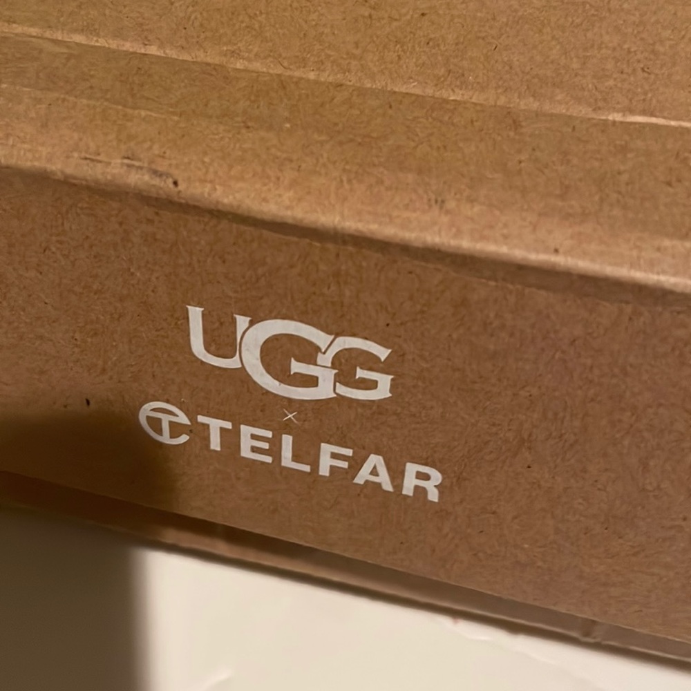 UGG x TELFAR Fleece Tall Heather Grey boots